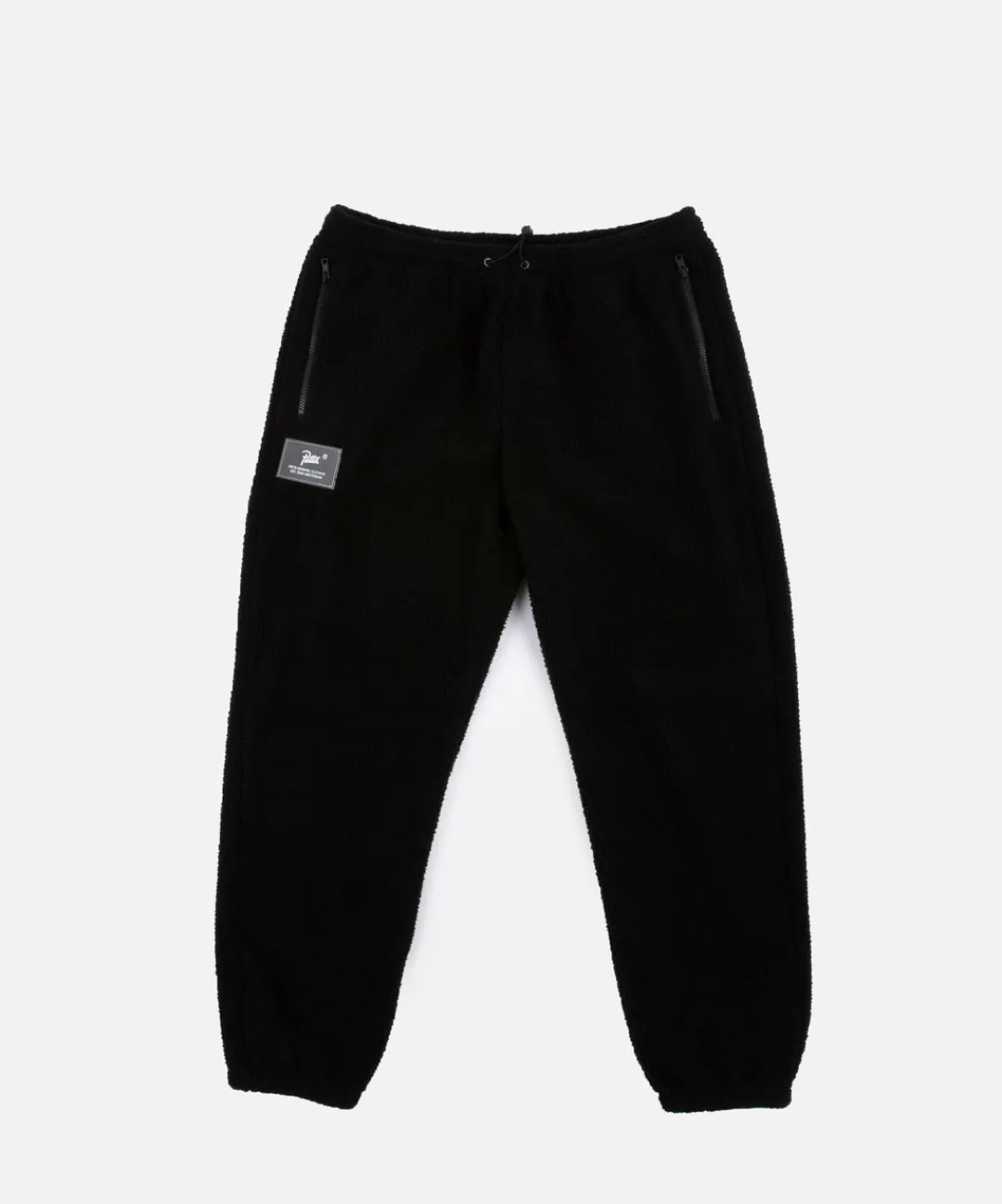 * Patta Shearling Fleece Pants (Black)