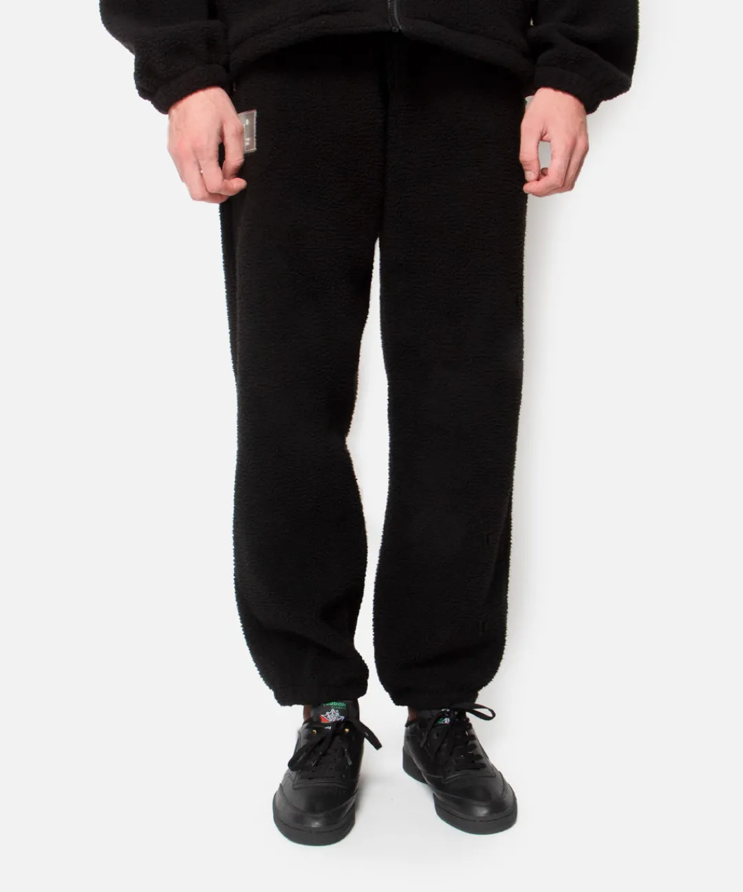 * Patta Shearling Fleece Pants (Black)