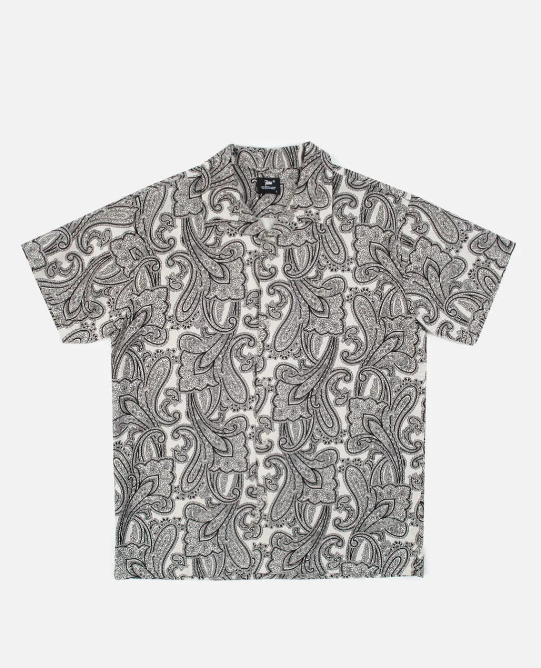 * Patta Silver Paisley Shortsleeve Shirt (Silver Birch)