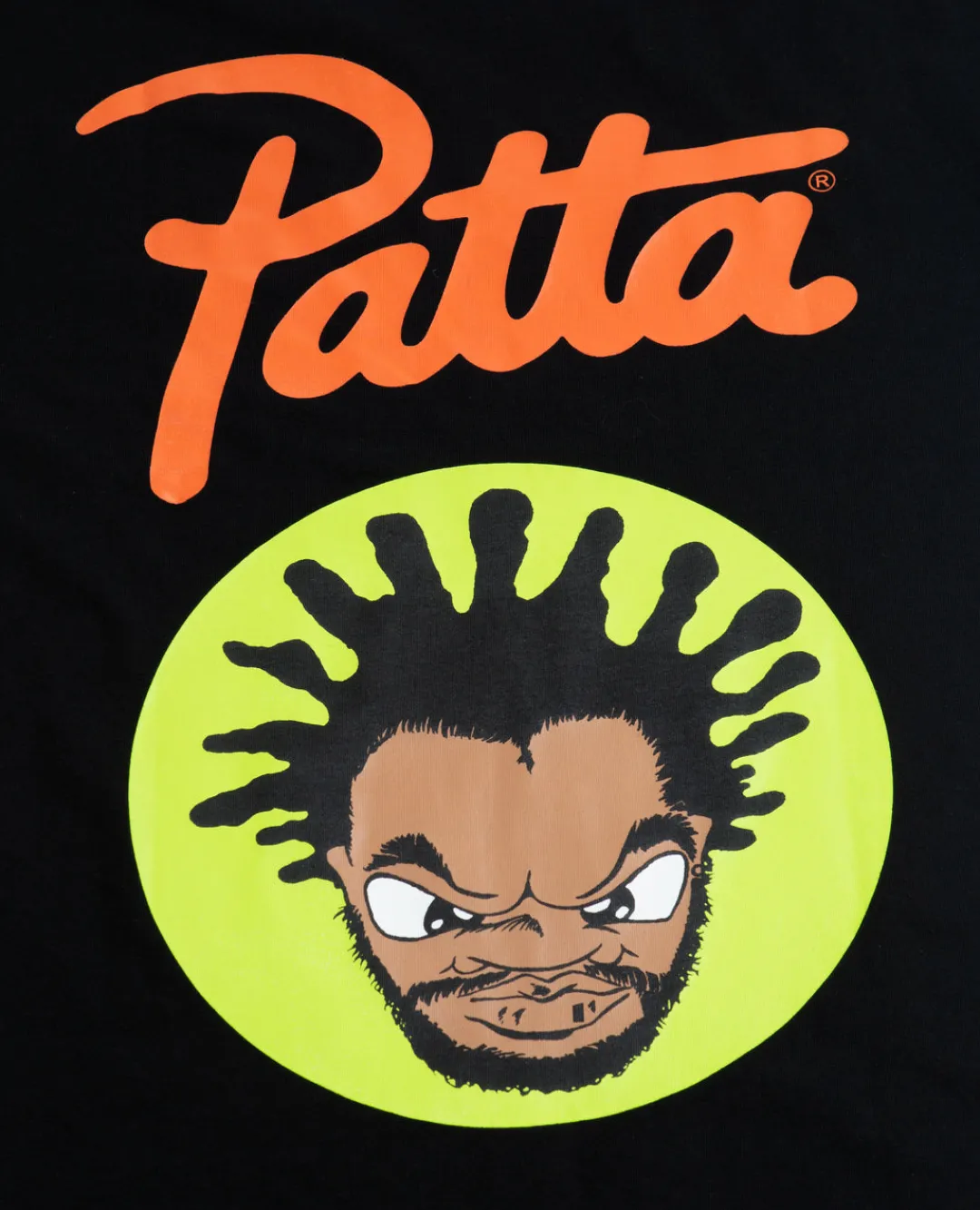 * Patta Soundsystem X Jeru The Damaja AinʼT The Devil Happy T-Shirt (Bla