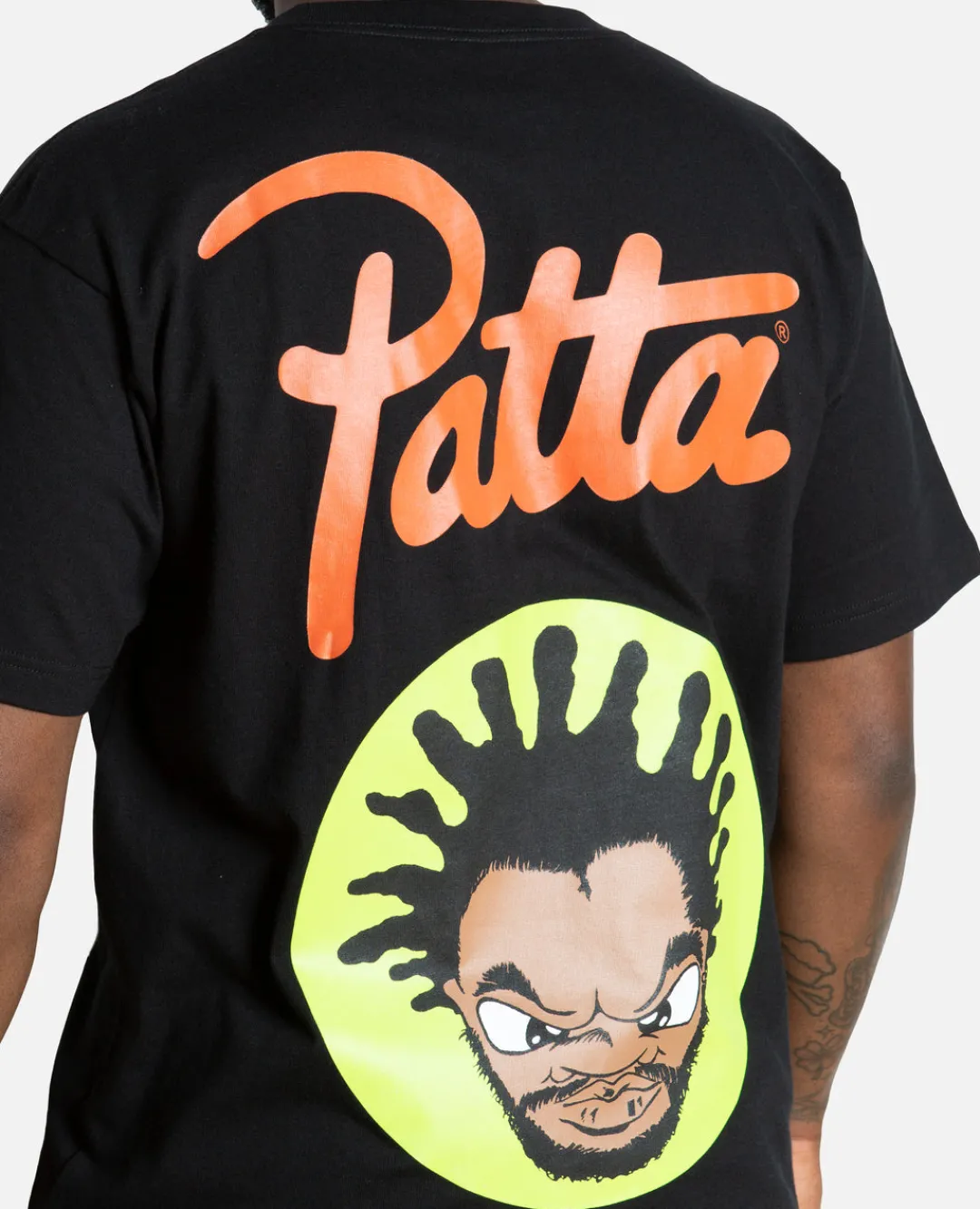 * Patta Soundsystem X Jeru The Damaja AinʼT The Devil Happy T-Shirt (Bla