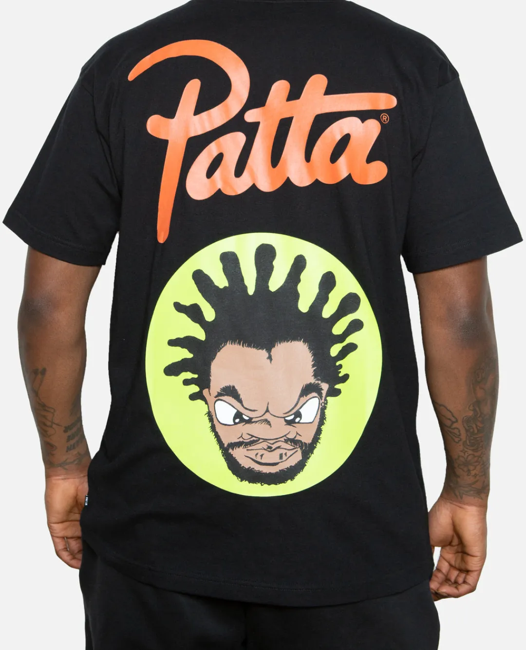 * Patta Soundsystem X Jeru The Damaja AinʼT The Devil Happy T-Shirt (Bla