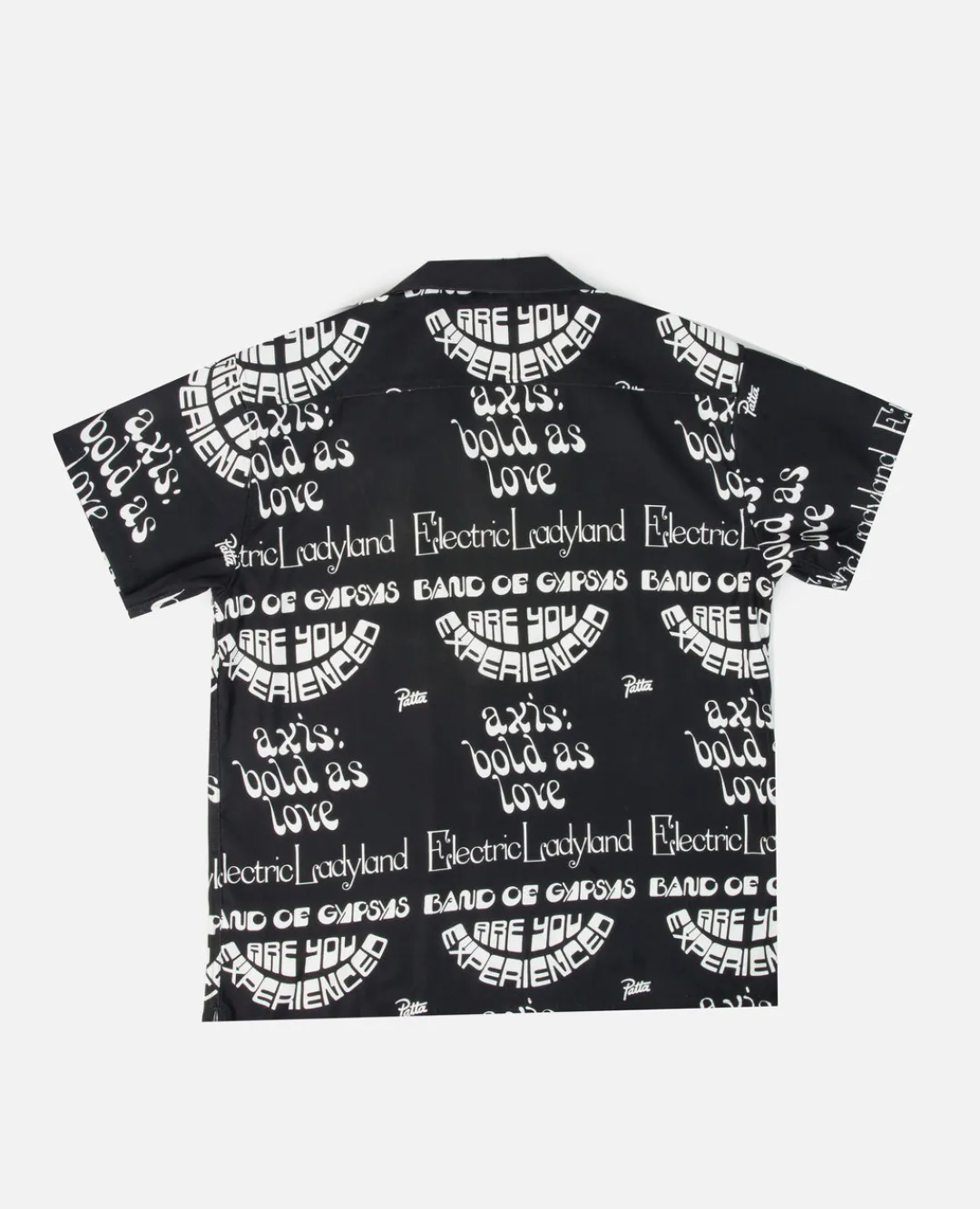 * Patta Soundsystem X Jimi Hendrix Allover Printed Shortsleeve Shirt (Bl
