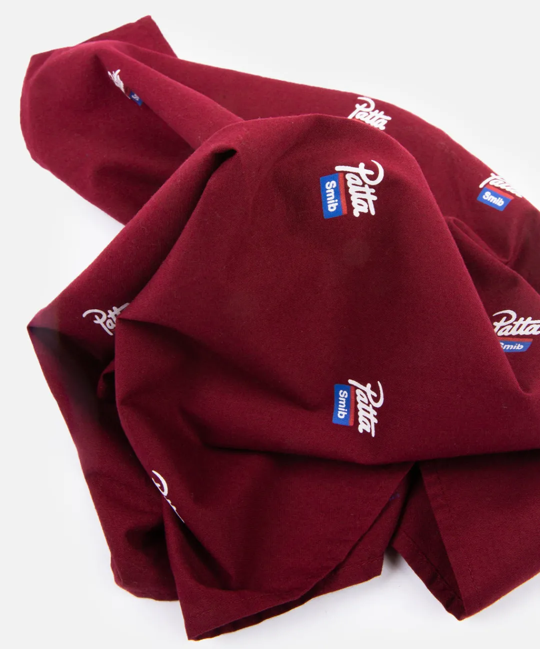 * Patta Soundsystem X Smib Allover Printed Bandana (Cabernet)