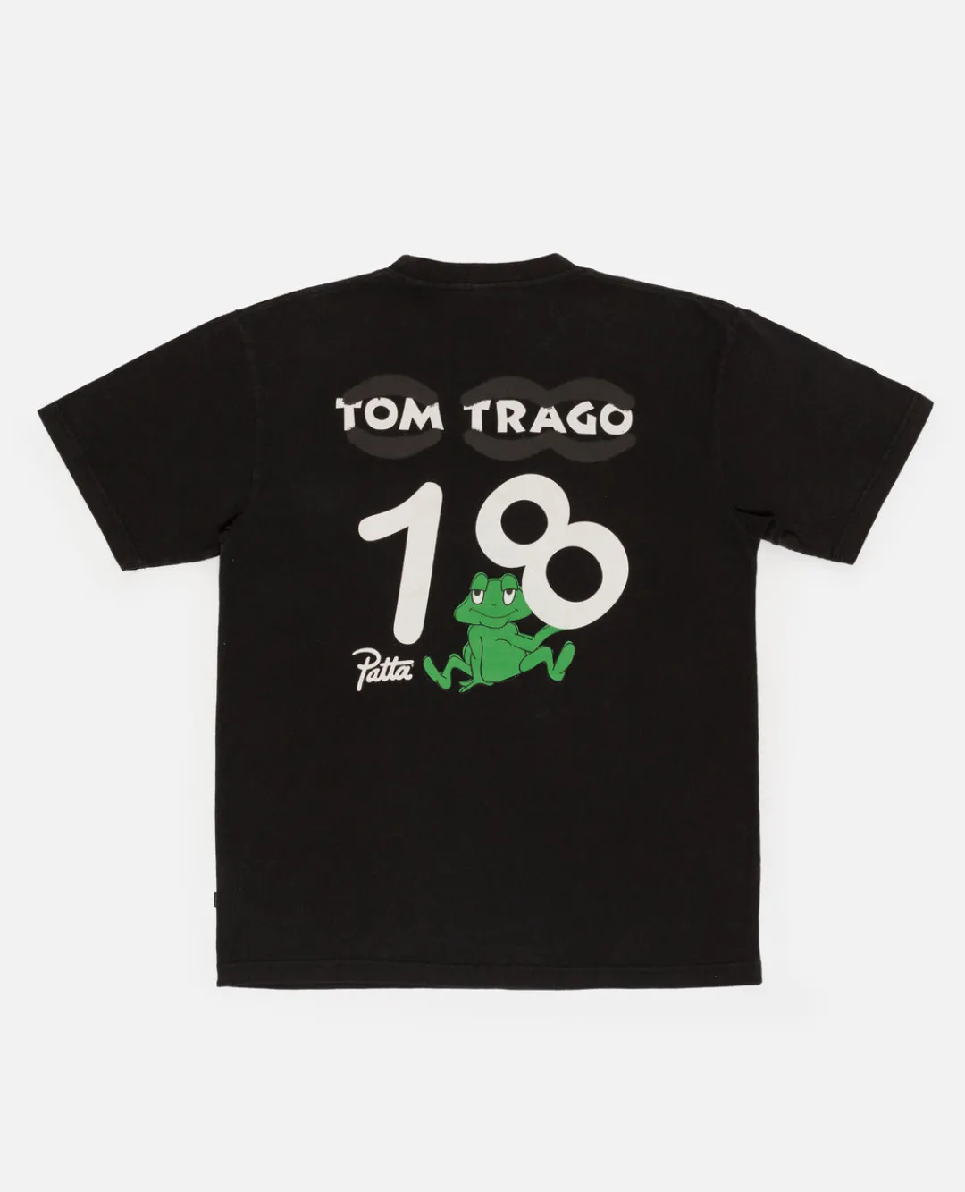 * Patta Soundsystem X Tom Trago Washed Pocket T-Shirt (Black)