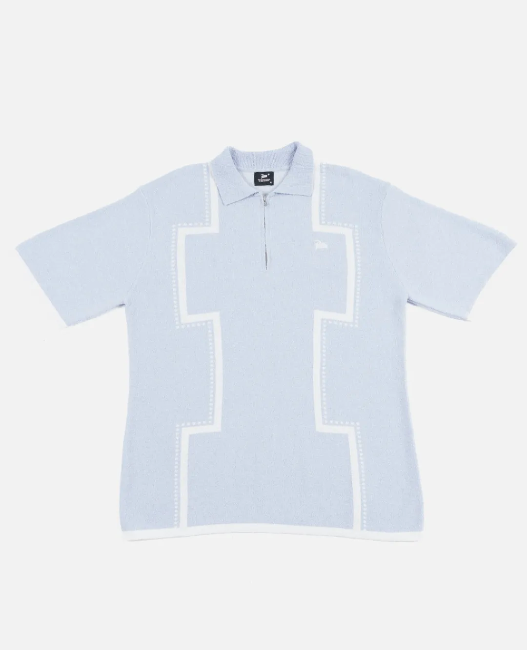 * Patta Spritz Shortsleeve Polo (Aqua Spritz)