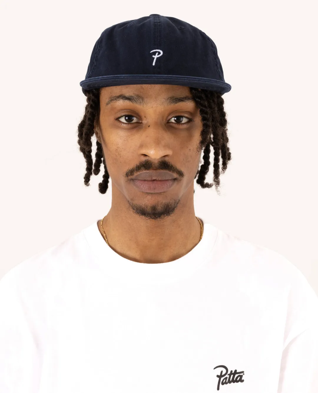 * Patta Washed Script P Sports Cap (Odyssey Gray)