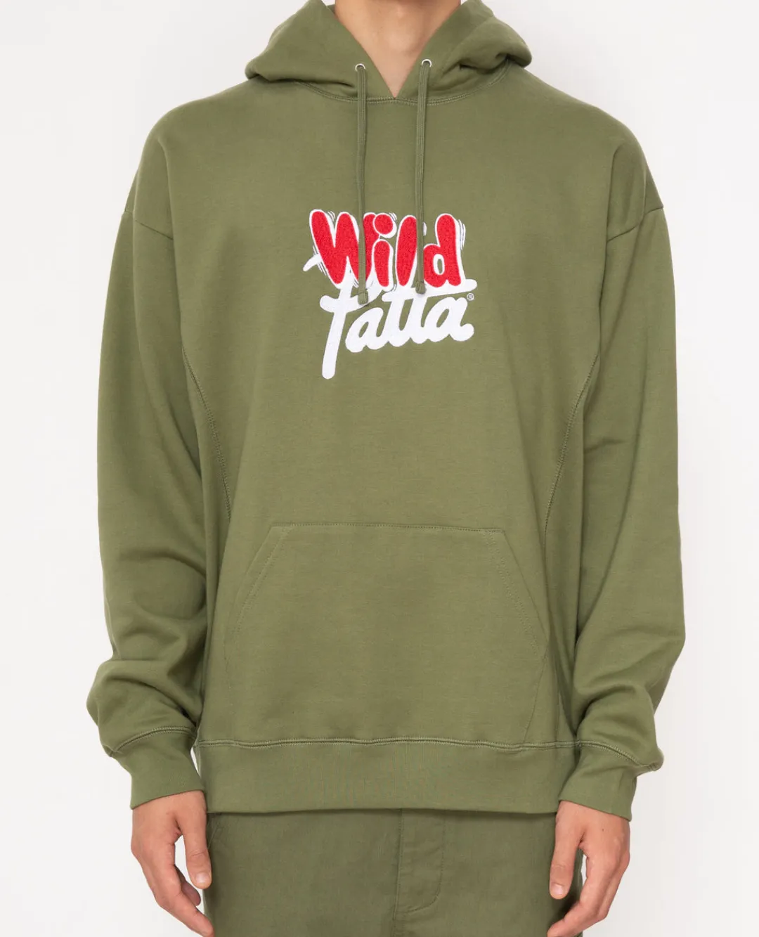 * Patta Wild Hooded Sweater (Olivine)