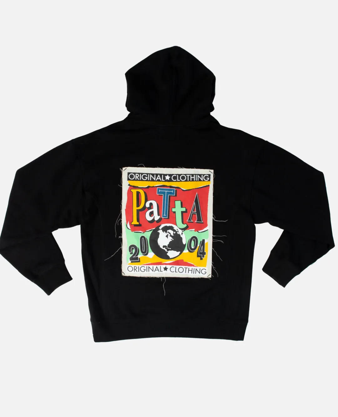 * Patta Worldwide Patch Hooded Sweater (Black)