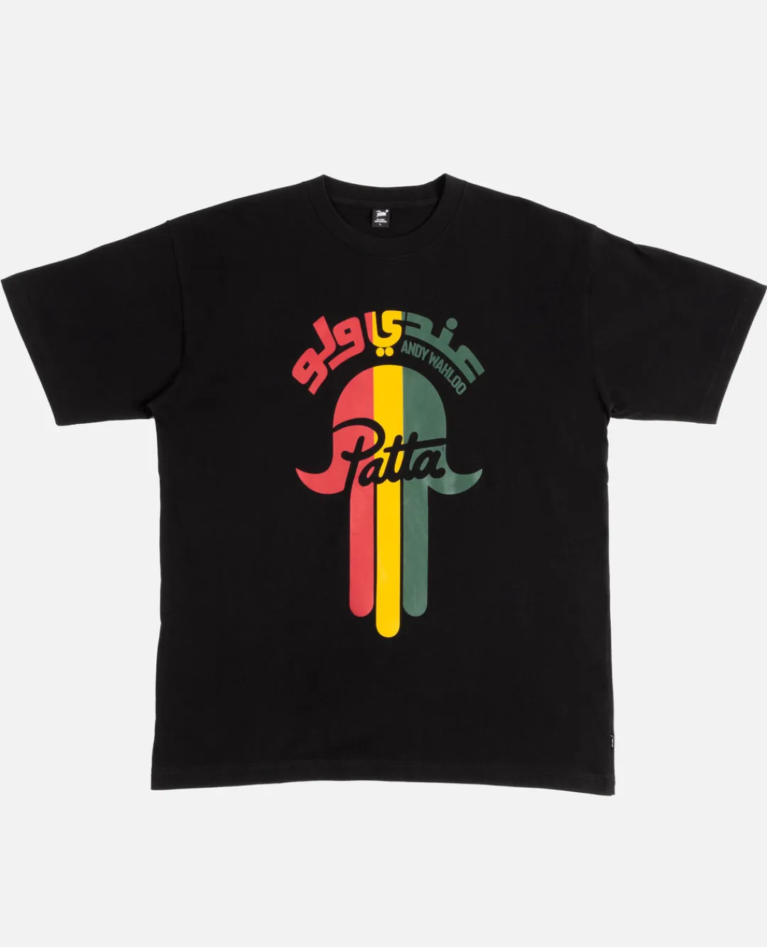 * Patta X Andy Wahloo (Hassan Hajjaj) Khamsa Hand T-Shirt (Black)