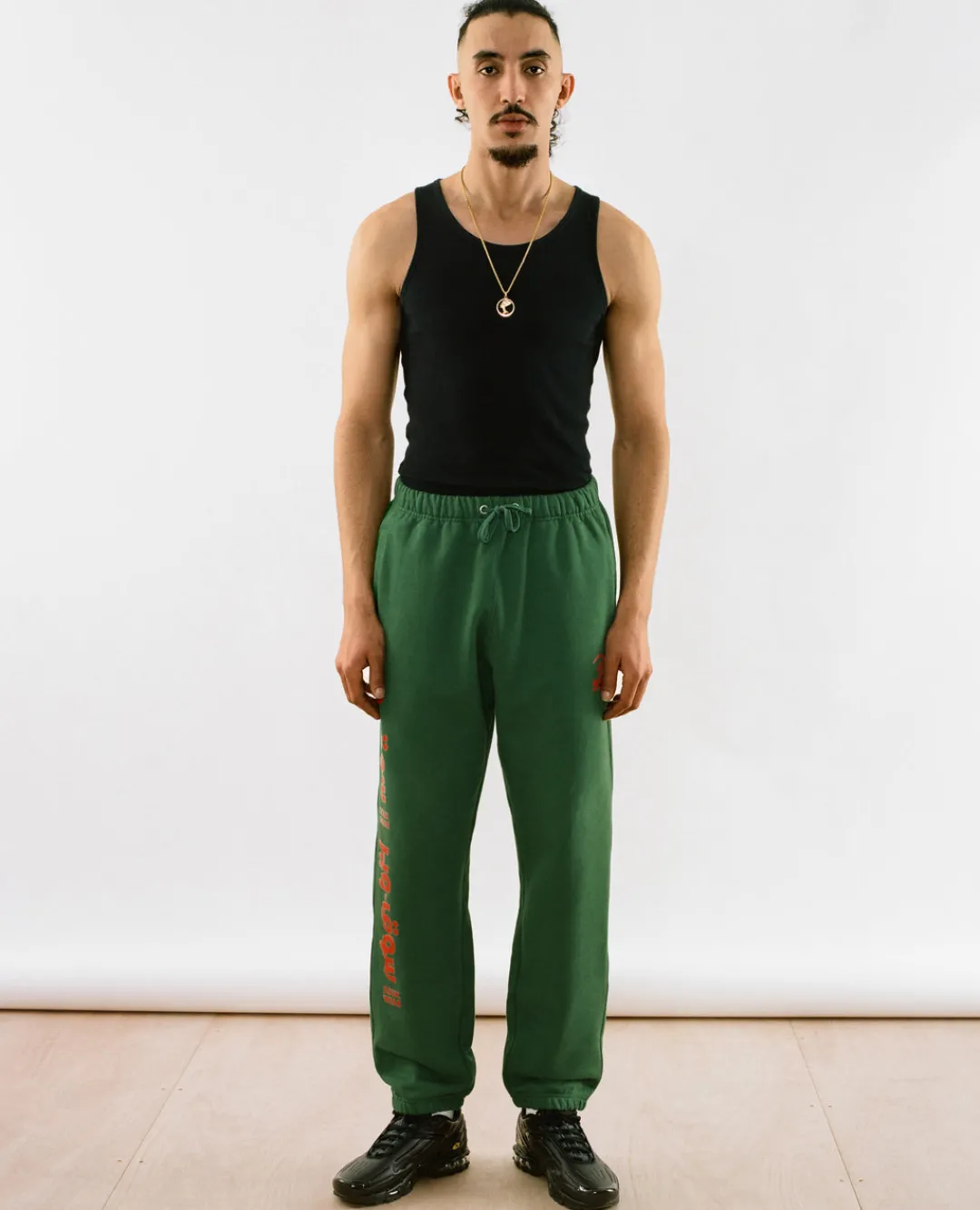 * Patta X Andy Wahloo (Hassan Hajjaj) Logo Jogging Pants (Eden)