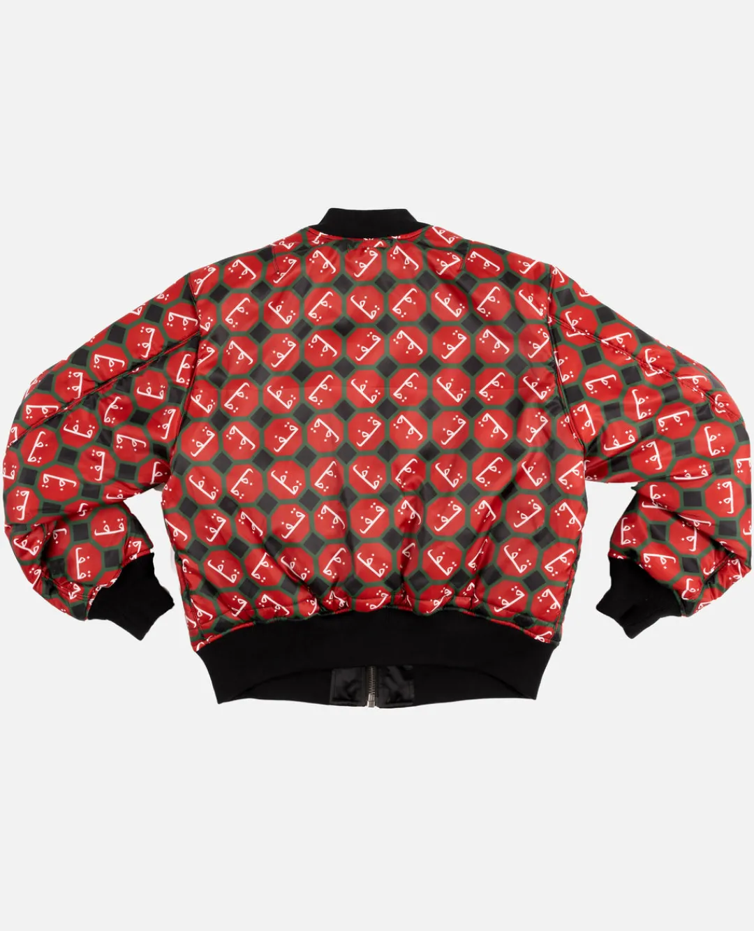 * Patta X Andy Wahloo (Hassan Hajjaj) Reversible Bomber Jacket (Black)