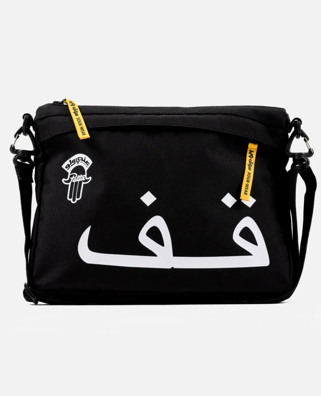 * Patta X Andy Wahloo (Hassan Hajjaj) Shoulder Bag (Black)