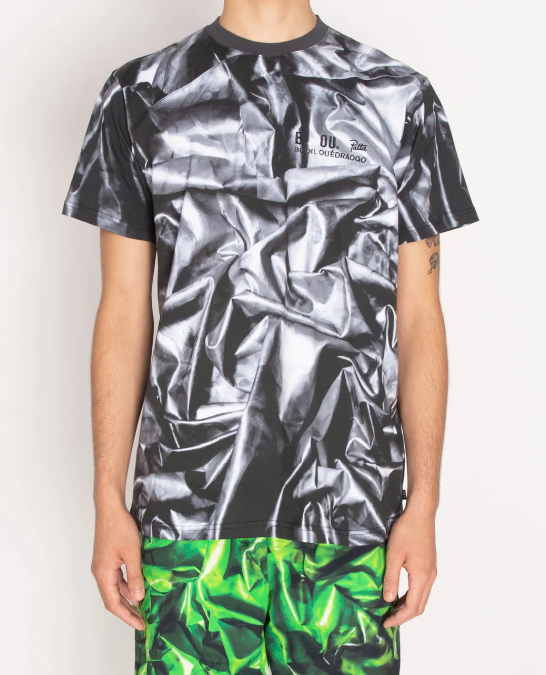 * Patta X Bodil Ouedraogo T-Shirt (Grey Aop)