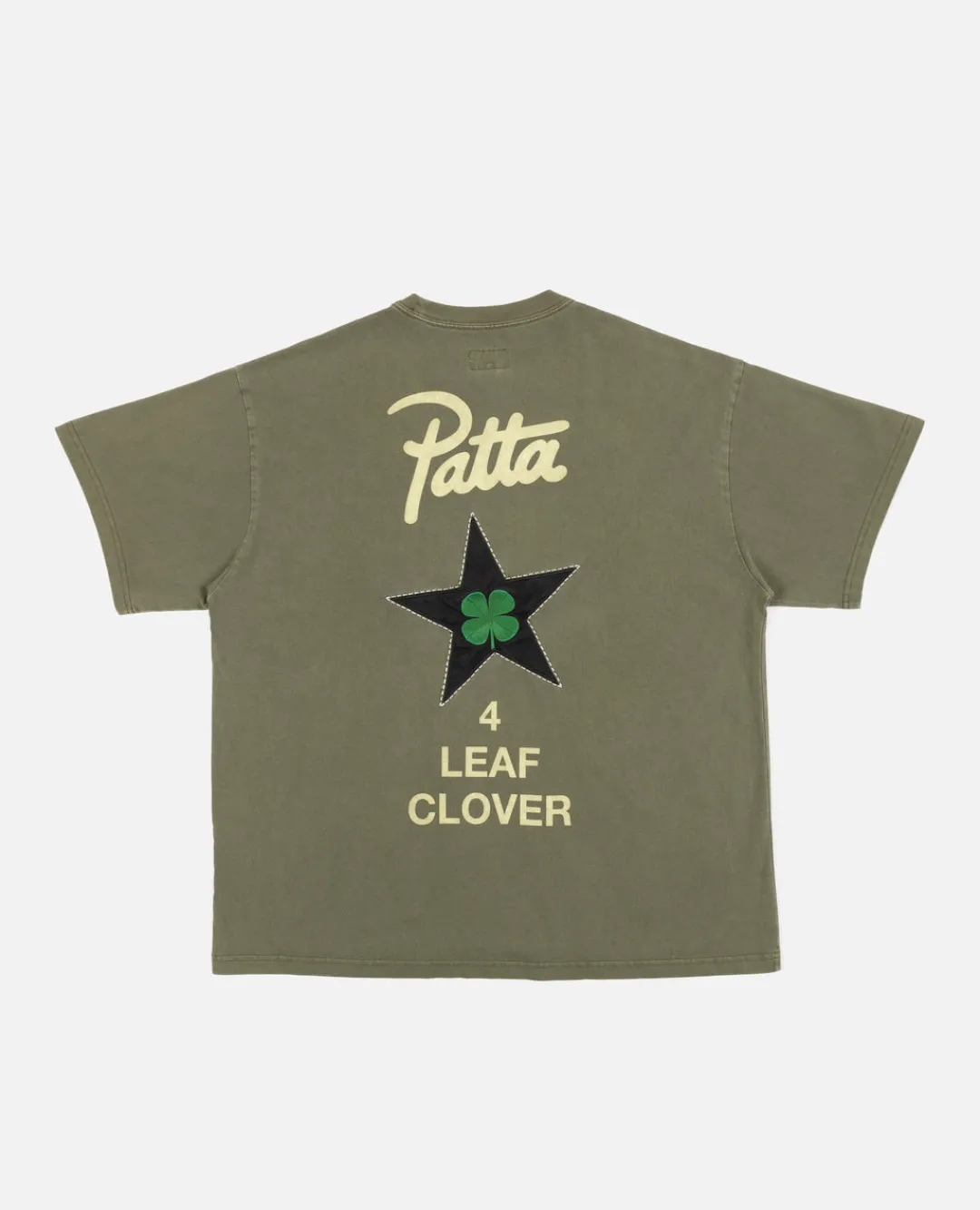 Converse Patta X 4 Leaf Clover T-Shirt Burnt Olive