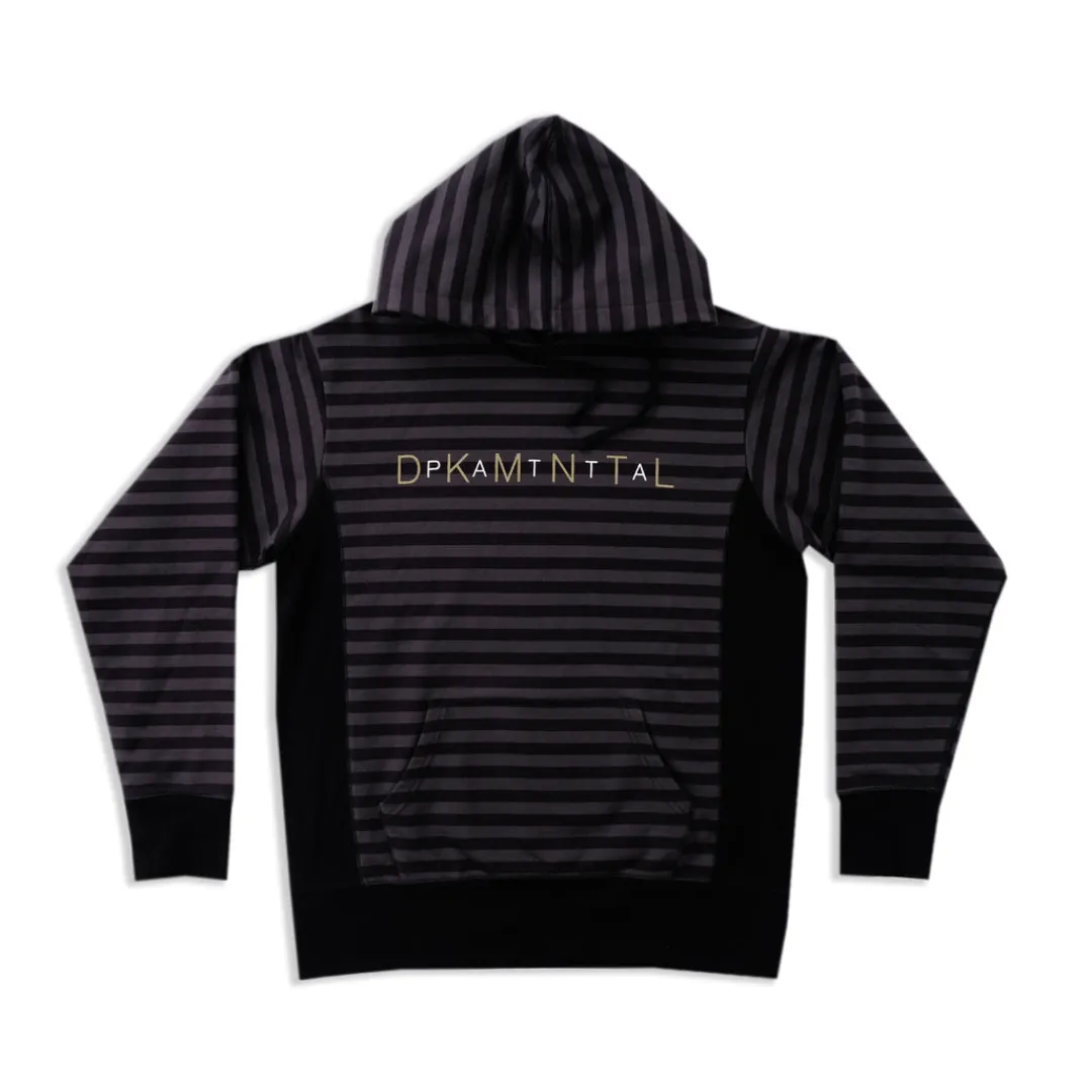 * Patta X Dekmantel 2018 Logo Hooded Sweater (Black/Dark Grey)