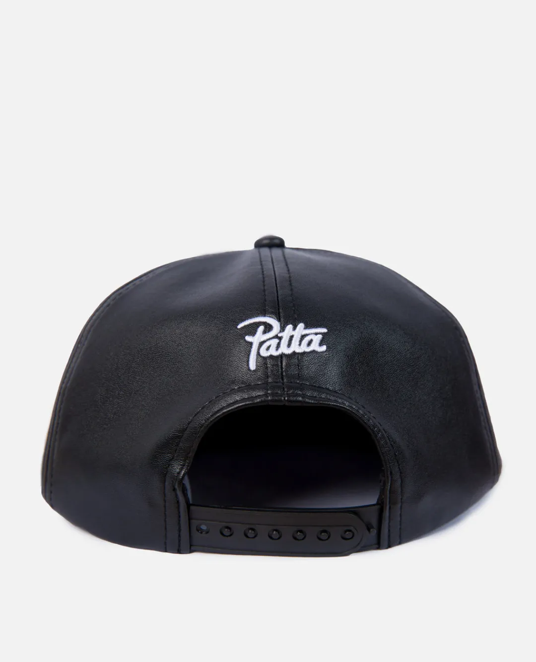 * Patta X Emory Douglas Faux Leather Sports Cap (Black)