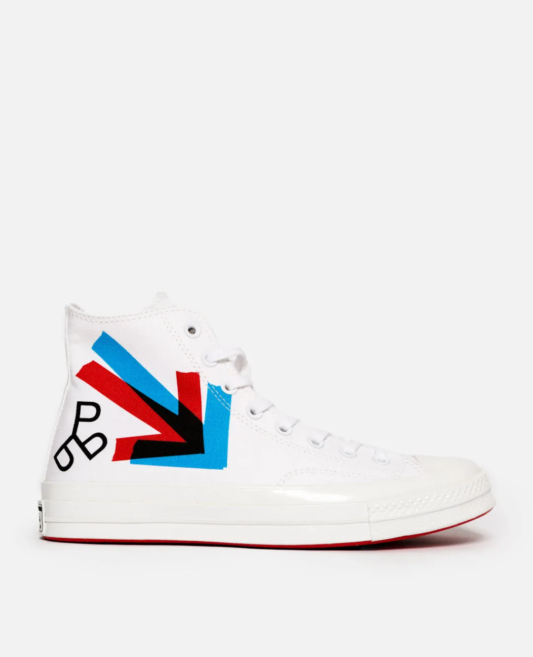 * Patta X Experimental Jetset Converse Chuck 70 (White/Fiery Red/Diva Bl