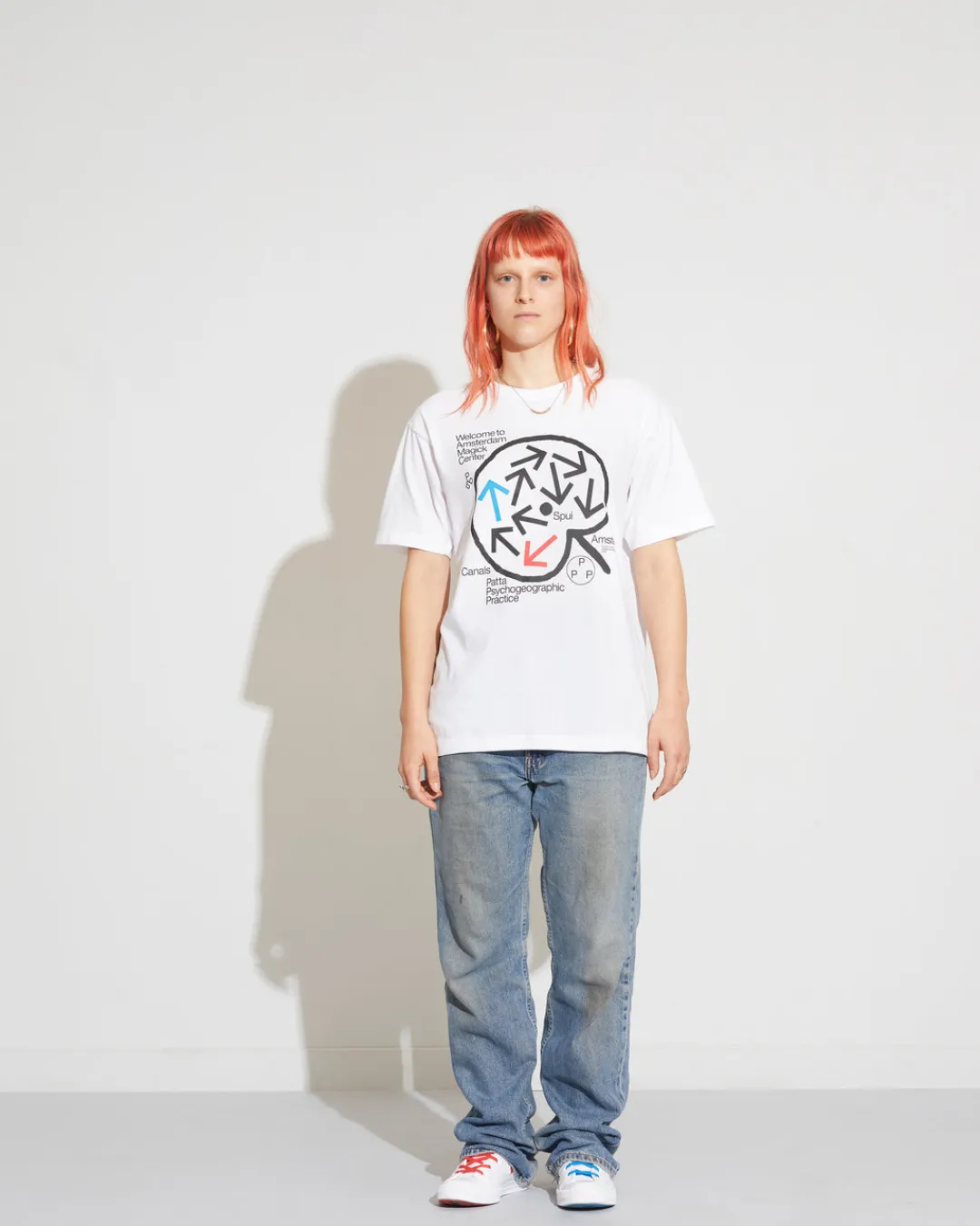 * Patta X Experimental Jetset Magick Center T-Shirt (White)