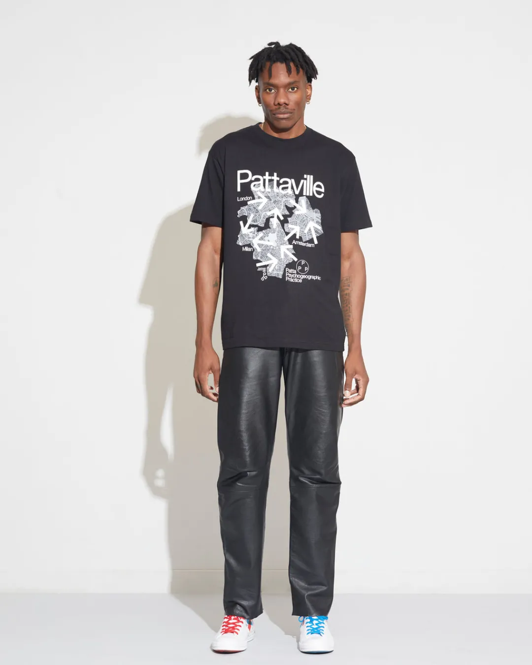 * Patta X Experimental Jetset Pattaville T-Shirt (Black)