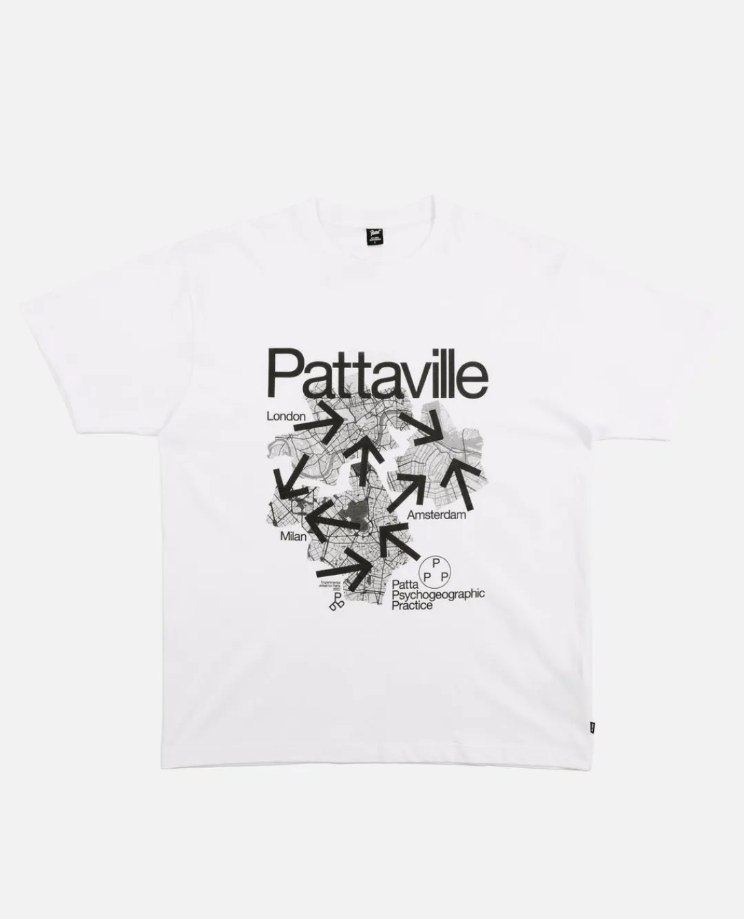 * Patta X Experimental Jetset Pattaville T-Shirt (White)