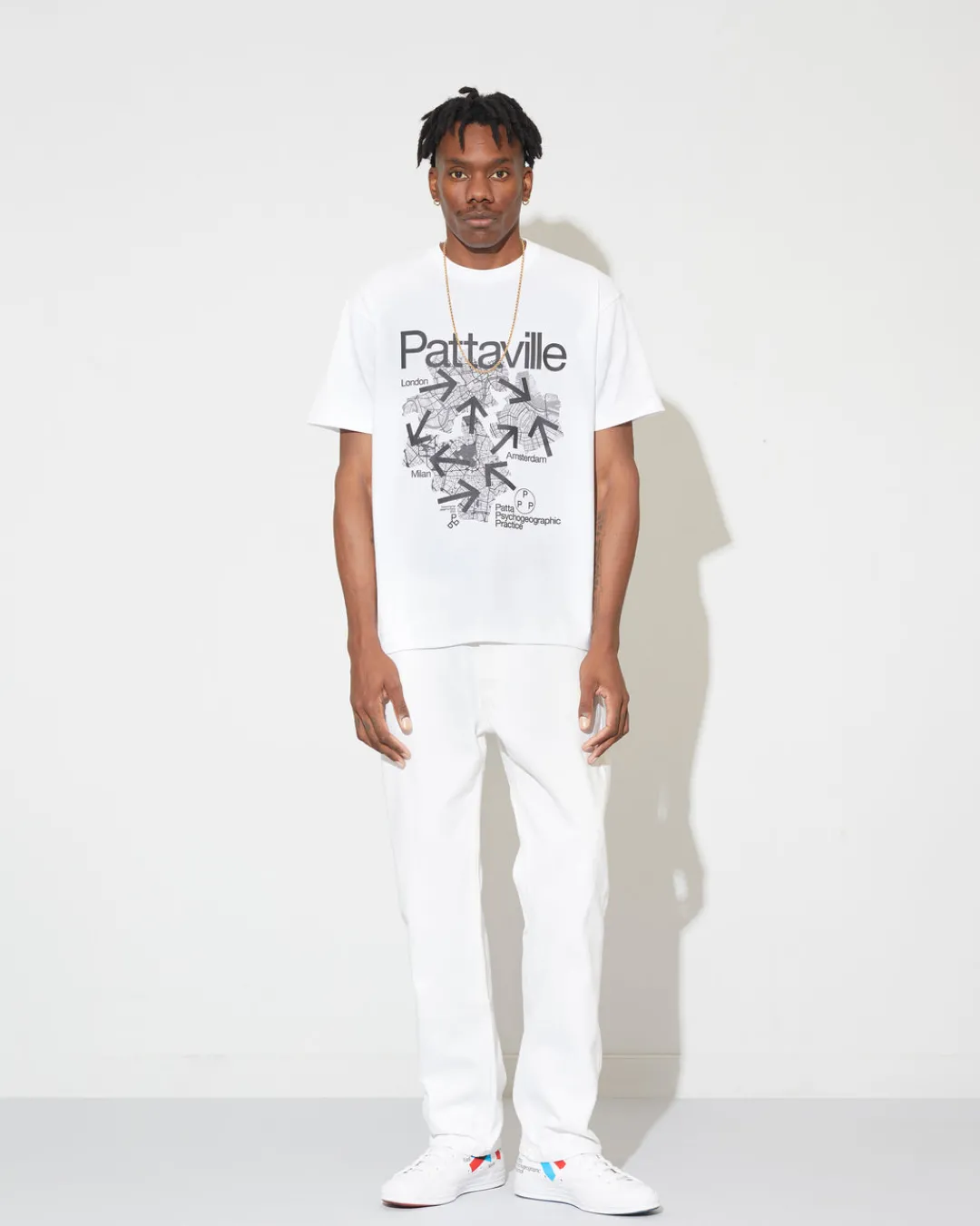 * Patta X Experimental Jetset Pattaville T-Shirt (White)