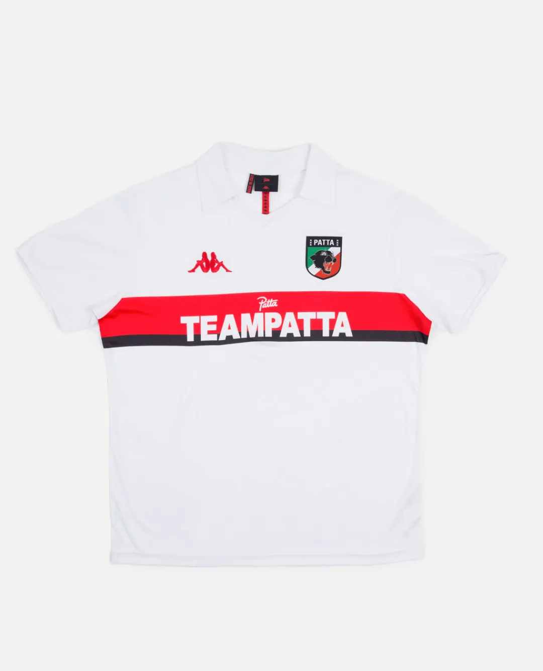 * Patta X Kappa Authentic Asters Football Jersey (White/Red-Black)