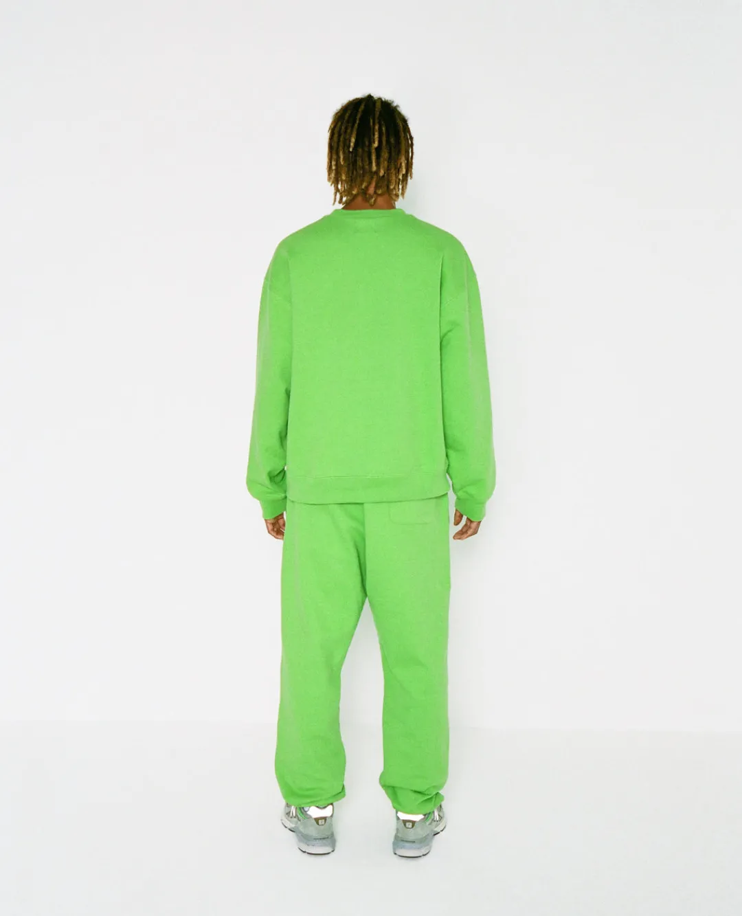 * Patta X New Balance Family Crewneck Sweater (Fluoro Green)
