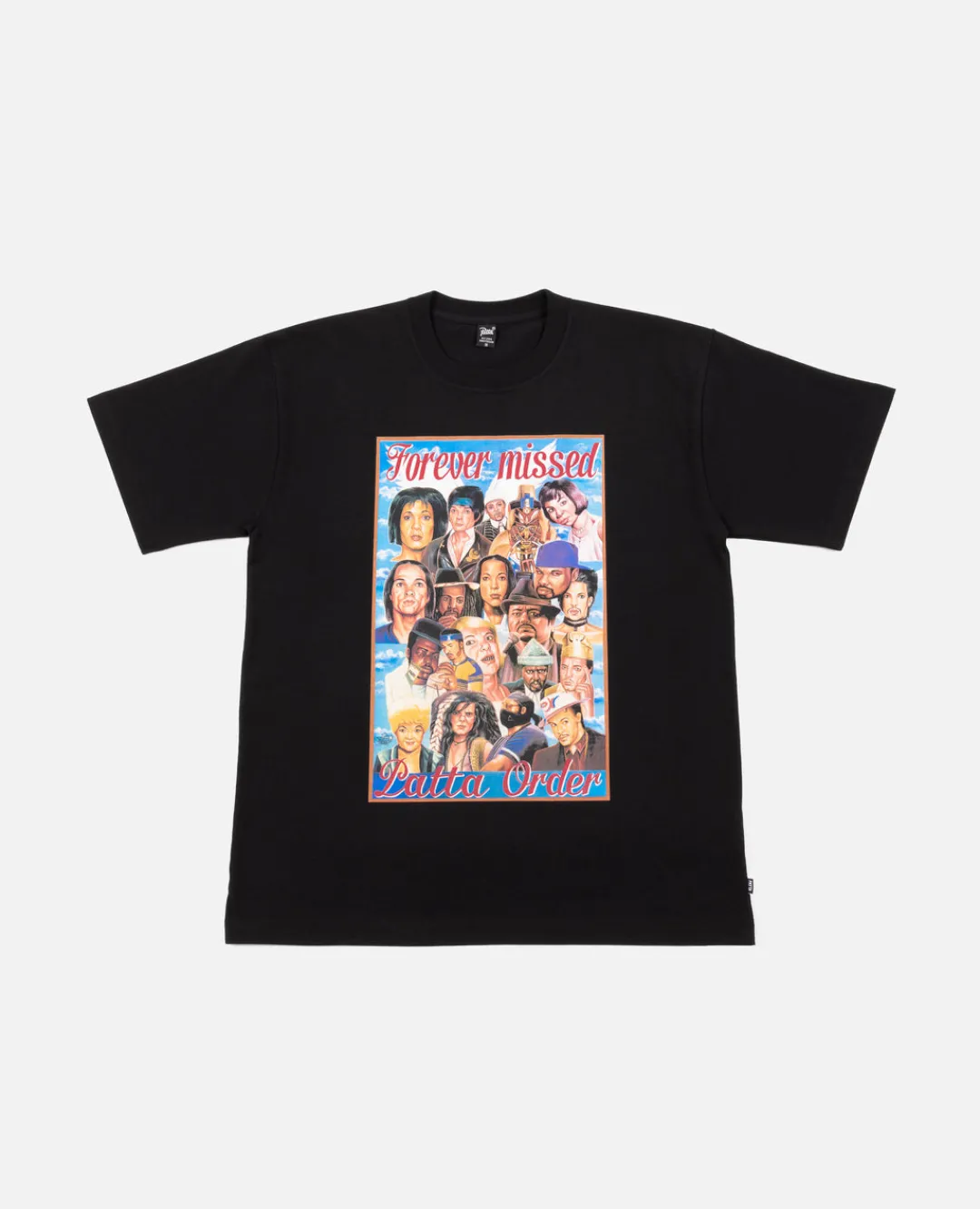 * Patta X Order Poster T-Shirt (Black)