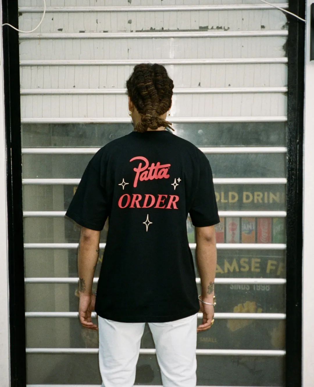 * Patta X Order Poster T-Shirt (Black)