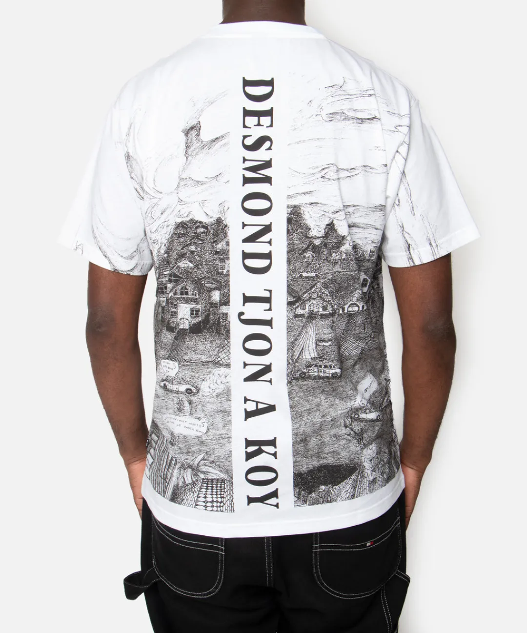 * Patta X Outsiders Gallery Livin In The Fast Lane T-Shirt (White)