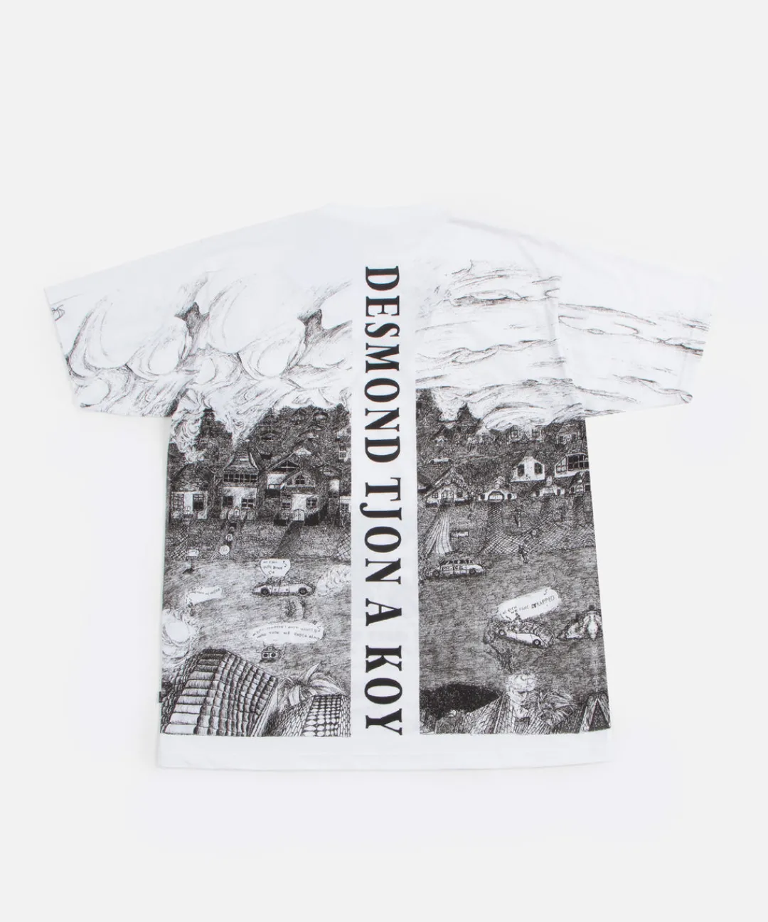 * Patta X Outsiders Gallery Livin In The Fast Lane T-Shirt (White)