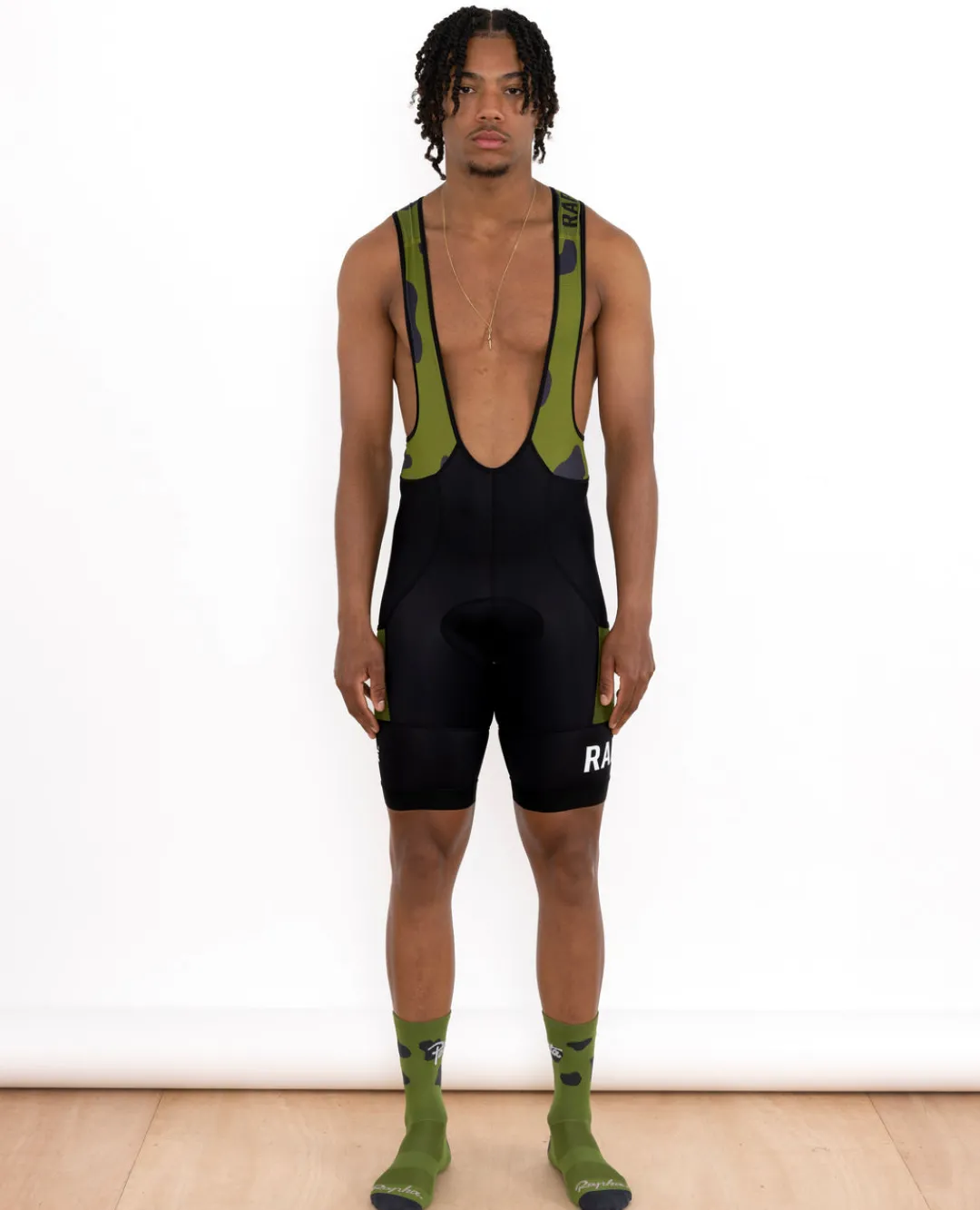* Patta X Rapha Men's Pro Team Training Cargo Bib Shorts (Multi)