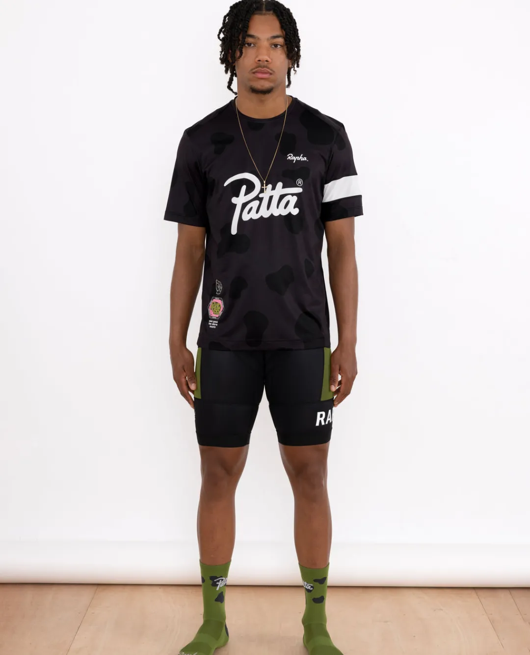 * Patta X Rapha Men's Technical T-Shirt (Multi)