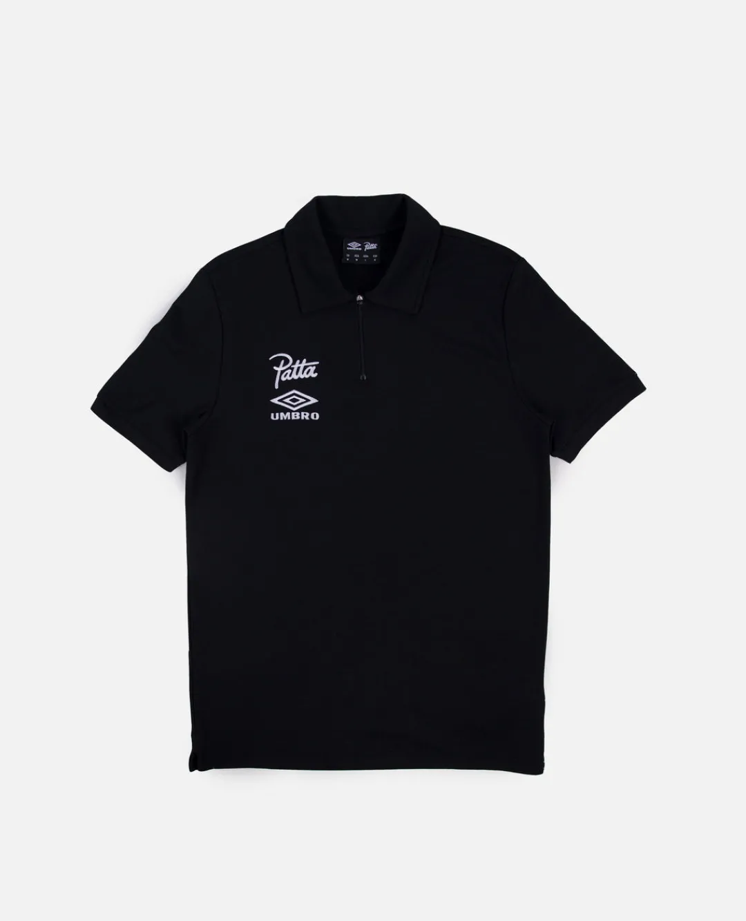 * Patta X Umbro Shortsleeve Polo (Black)