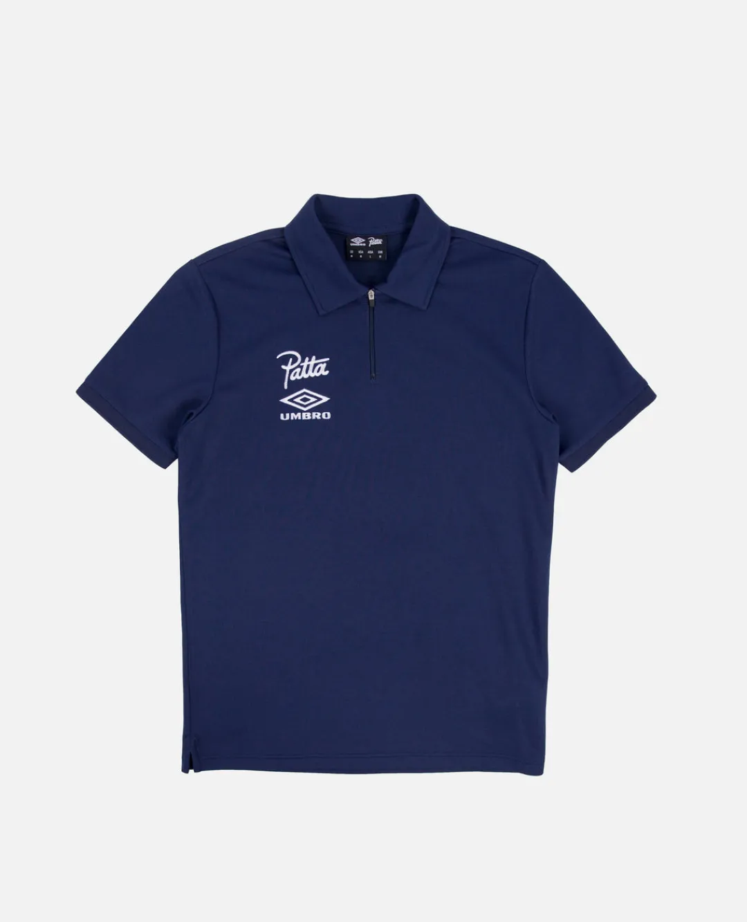 * Patta X Umbro Shortsleeve Polo (Medieval Blue)