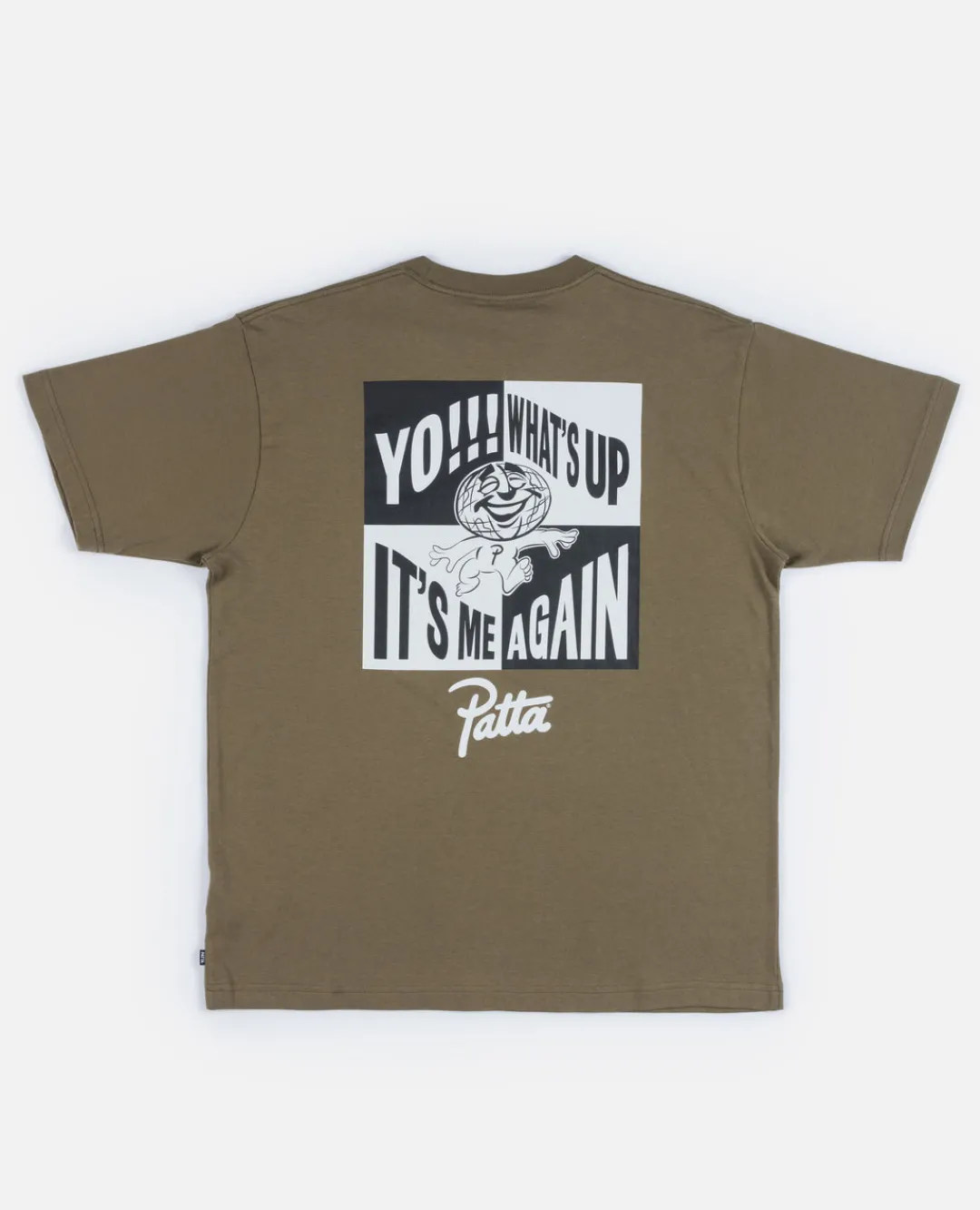 * Patta Yo What's Up T-Shirt (Tarmac)