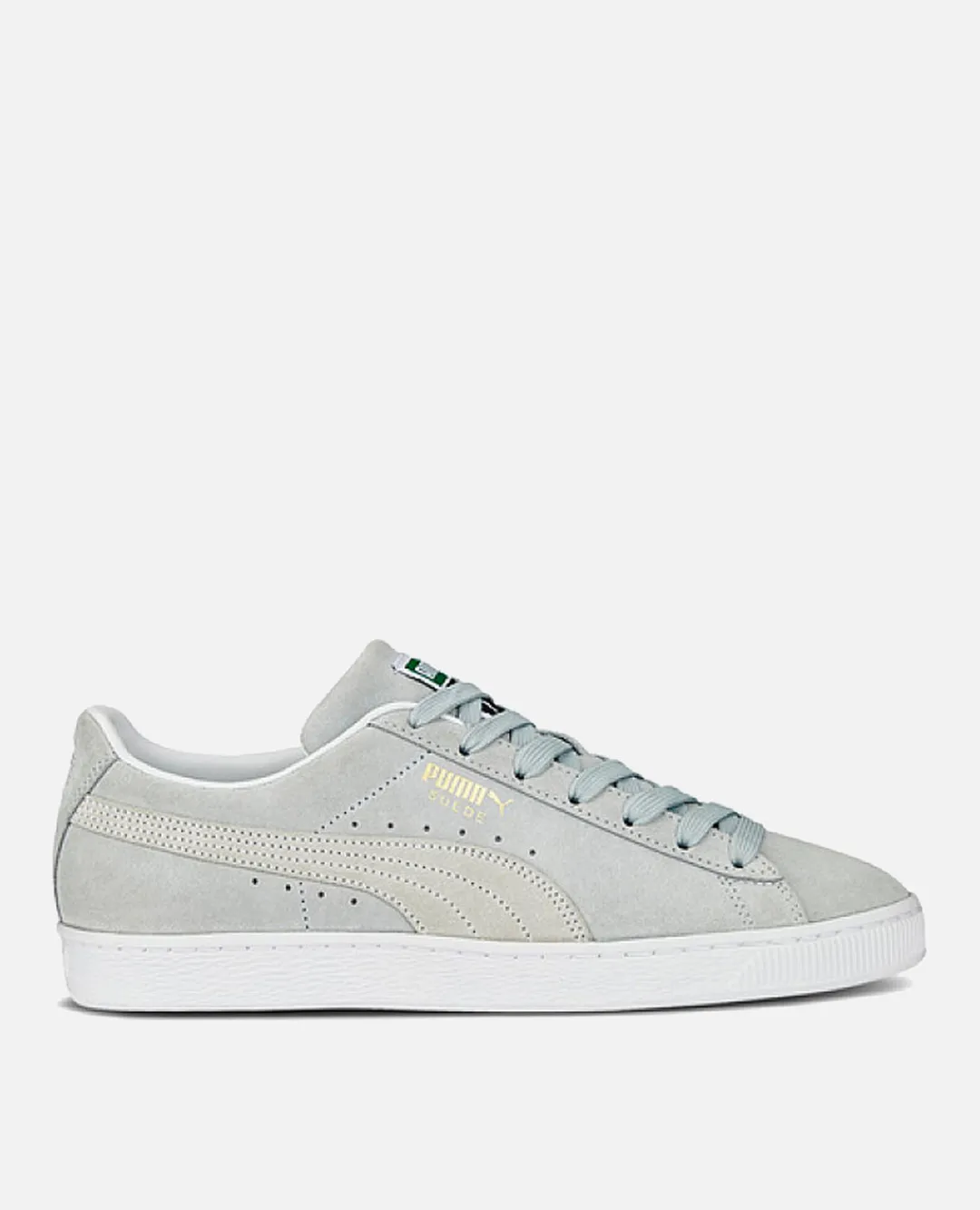 Puma Suede Classic Xxi (Platinum Gray- White)