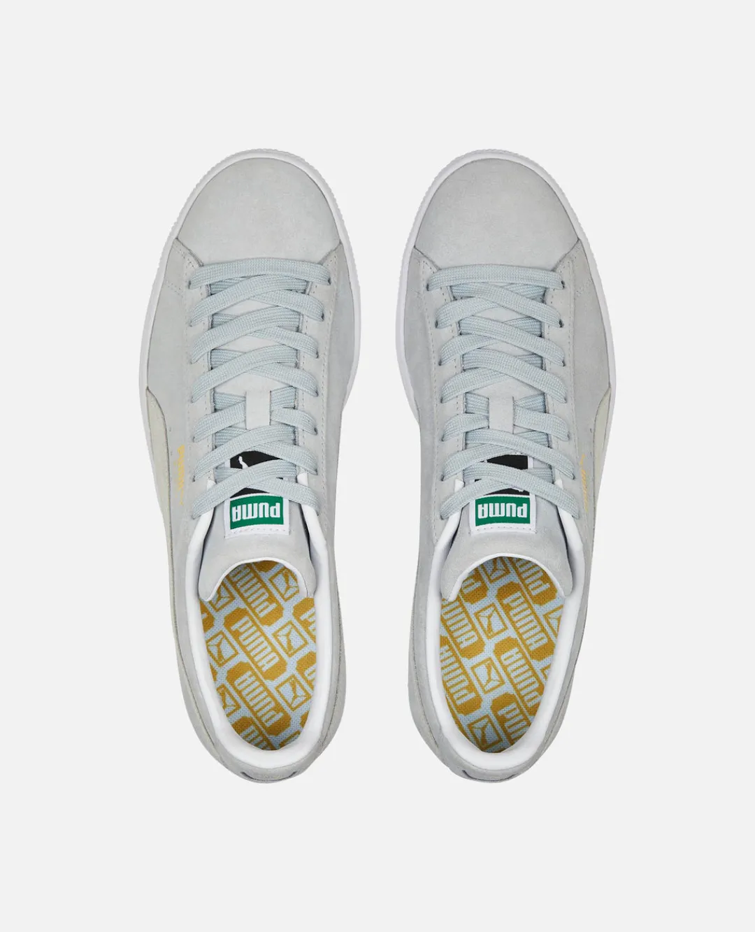 Puma Suede Classic Xxi (Platinum Gray- White)