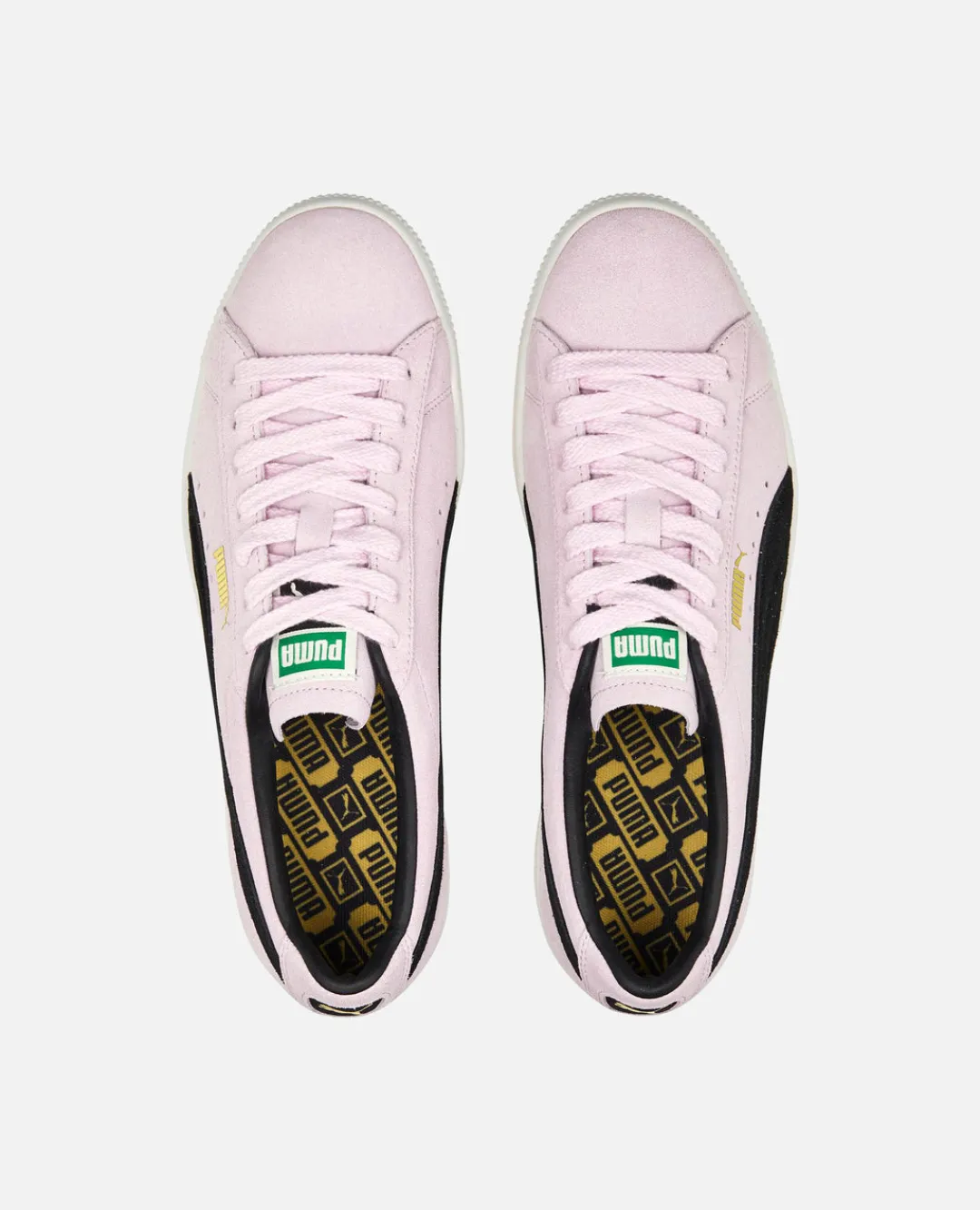 Puma Suede Vtg (Pearl Pink- Black-Frosted Ivory)